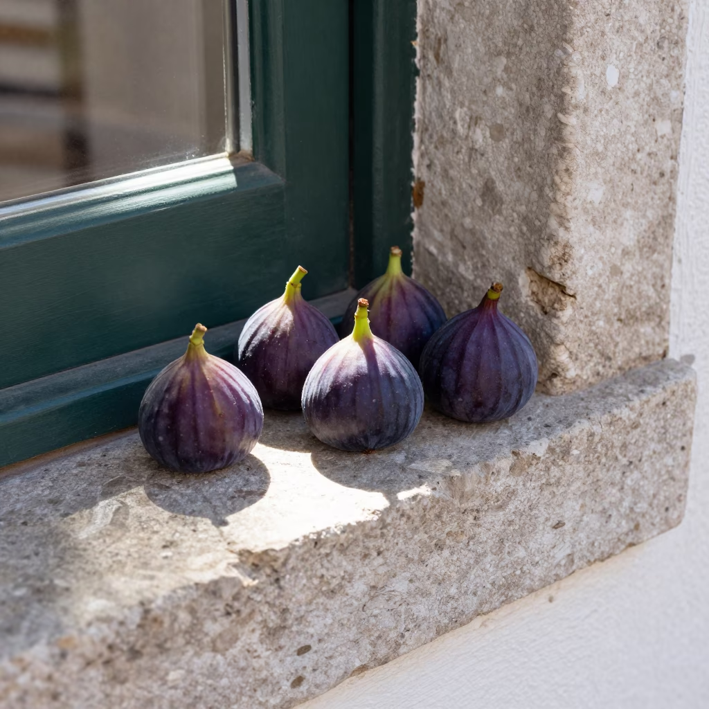 Ripe Figs in Lisbon in in Lisbon, Portugal