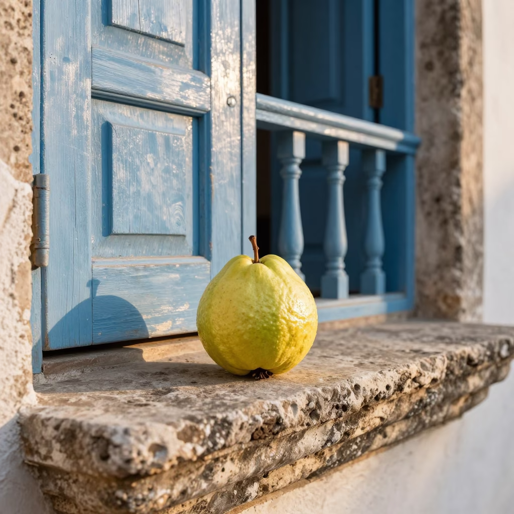Ripe Guava in Cartagena in in Cartagena, Colombia