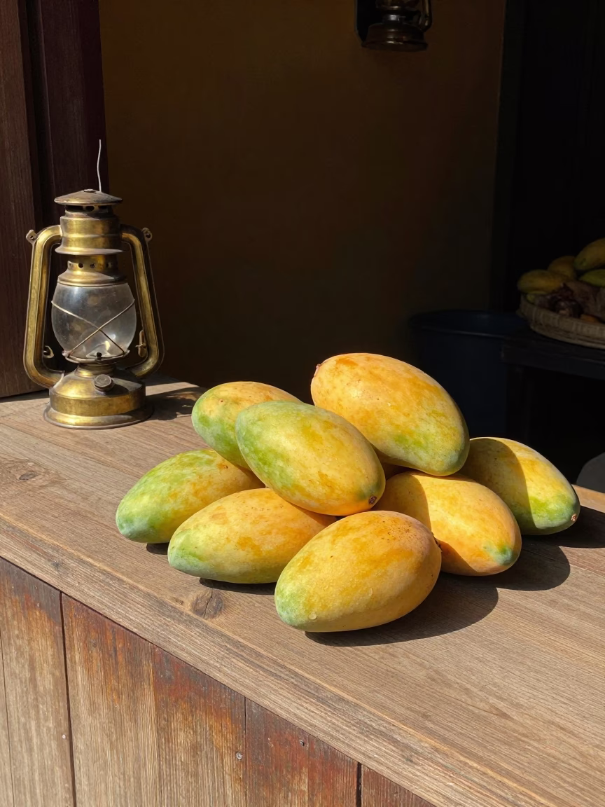 Ripe Mangoes in Hoi An in in Hoi An, Vietnam