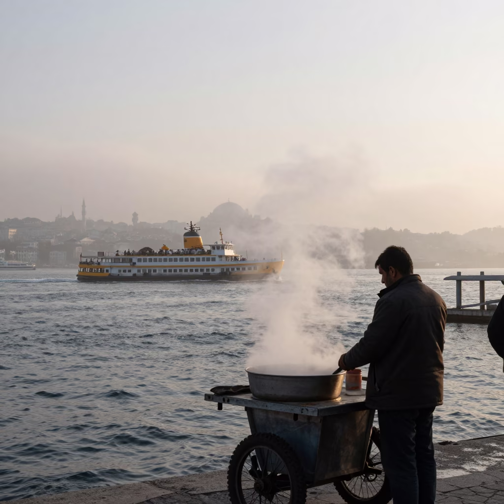 Rising Steam in Istanbul in in Istanbul, Turkey