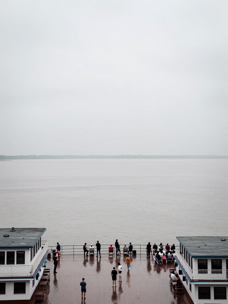 Riverboat Passengers in Nashville in in Nashville, Tennessee, United States