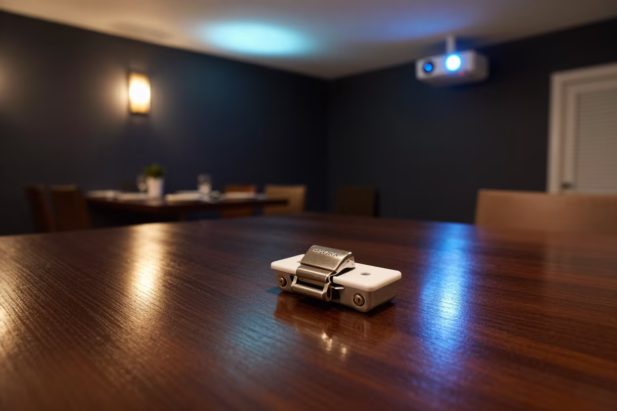 Rollaway Bed Latch Kit Night in Evora Breakfast Room in inside a breakfast room before opening in Evora