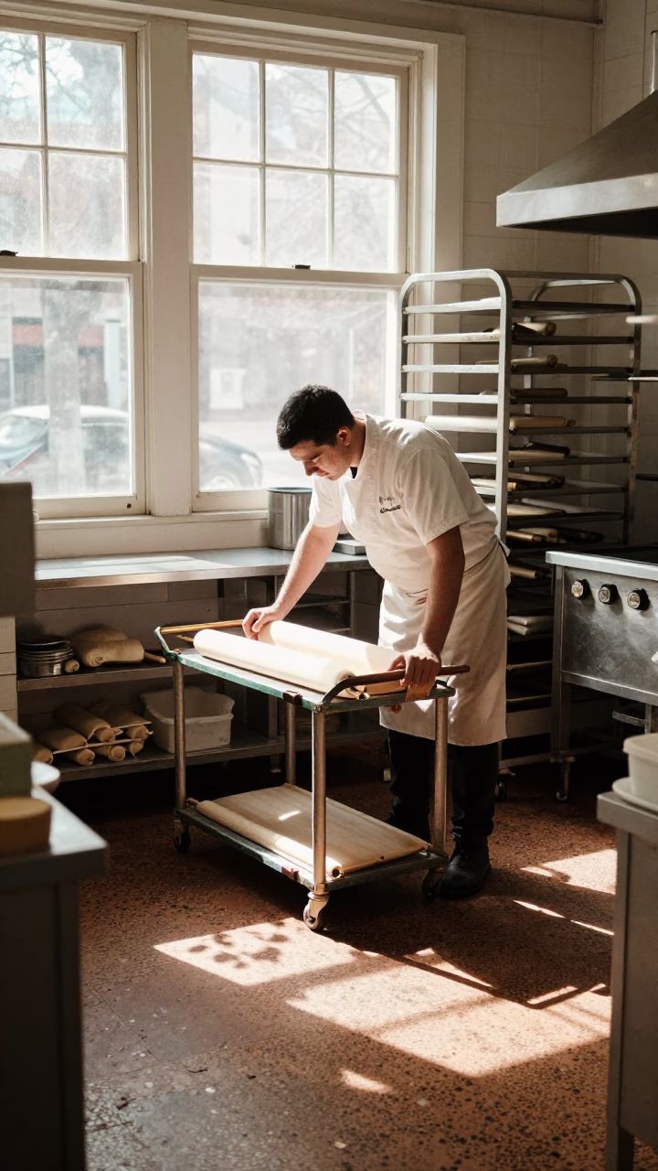 Rolling Cart in Philadelphia in in Philadelphia, Pennsylvania, United States