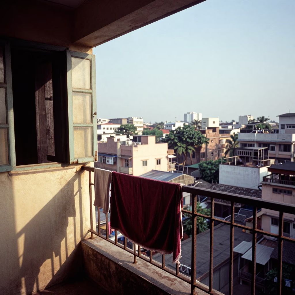 Rooftop Cityscape in Mumbai in in Mumbai, India