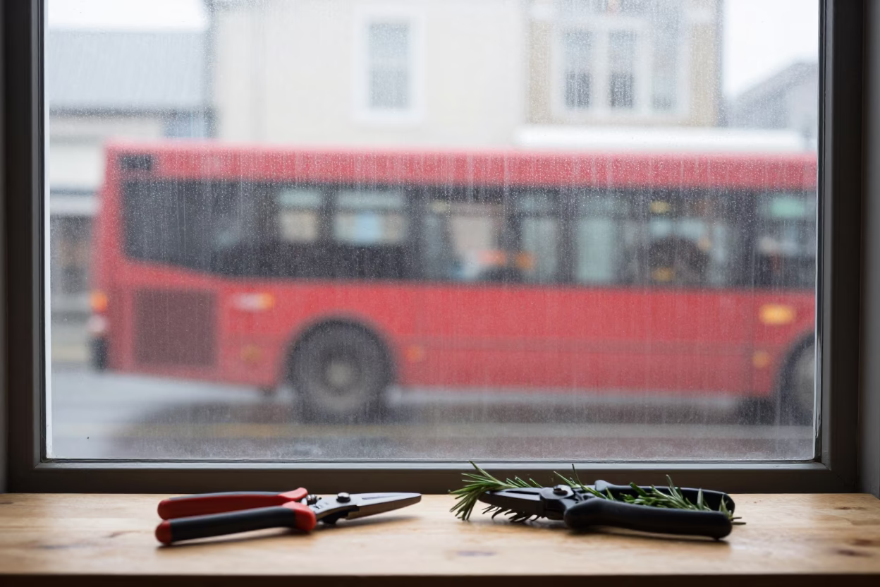 Rosemary at First Light in in Christchurch, New Zealand