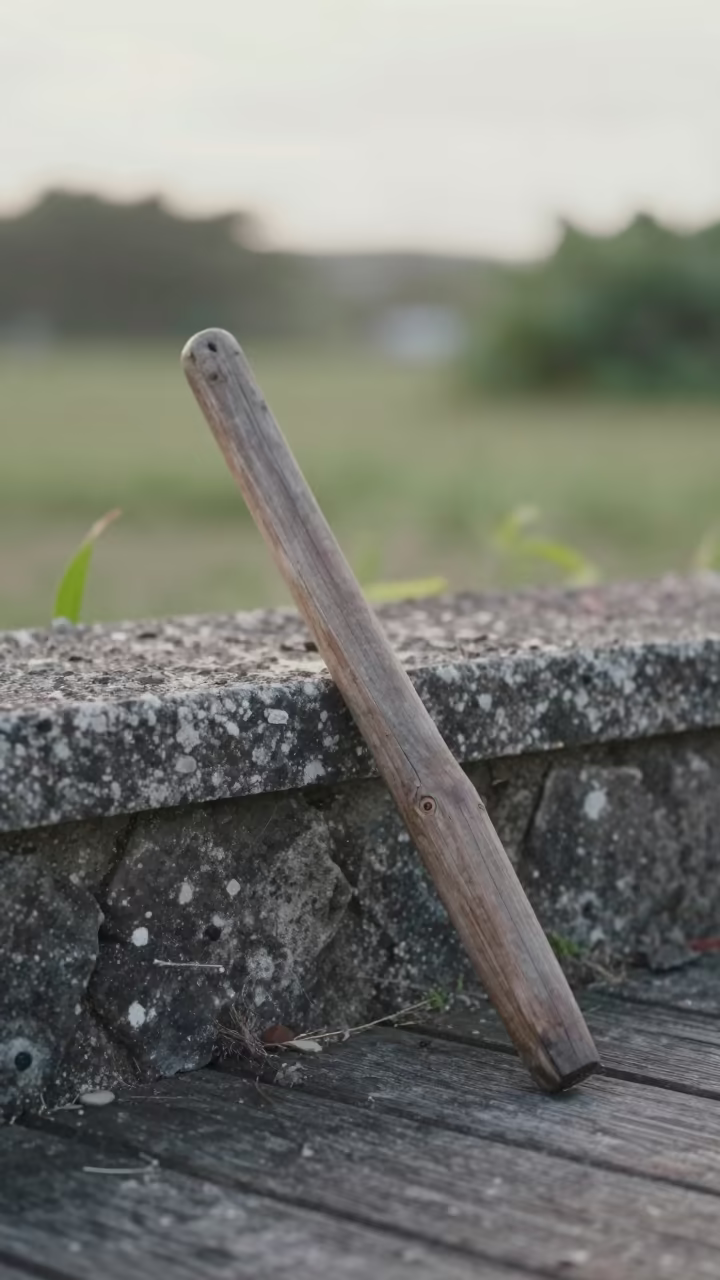 Rough Timber Spur on Stone Ledge Okinawa in on a stone ledge near Okinawa