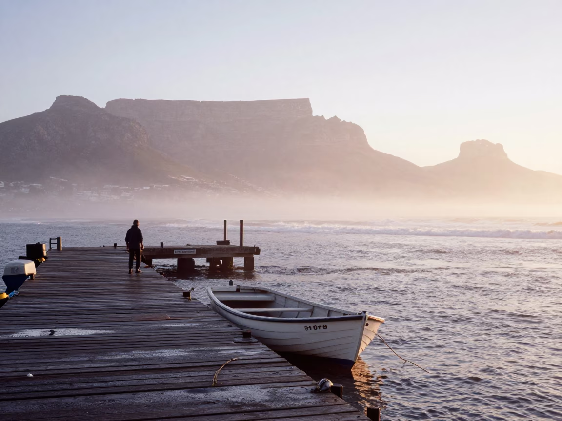 Rowing Boat in Cape Town in in Cape Town, South Africa