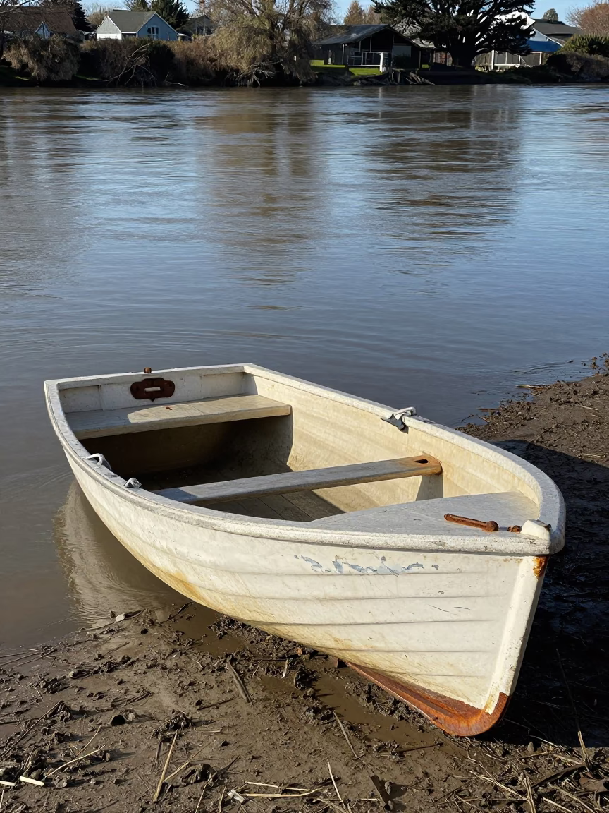 Rowing Boat in Christchurch in in Christchurch, New Zealand