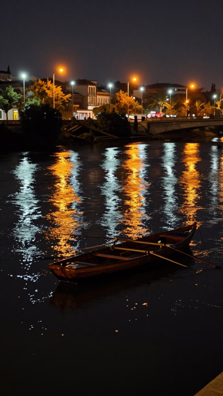 Rowing Boat in Seville in in Seville, Spain