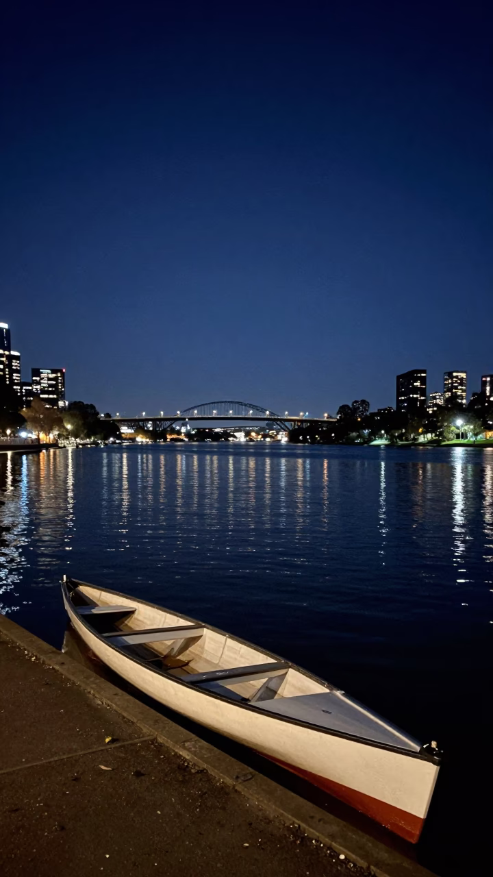 Rowing Shell in Melbourne in in Melbourne, Victoria, Australia
