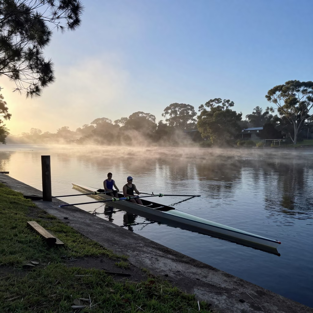 Rowing Shell in Perth in in Perth, Western Australia, Australia