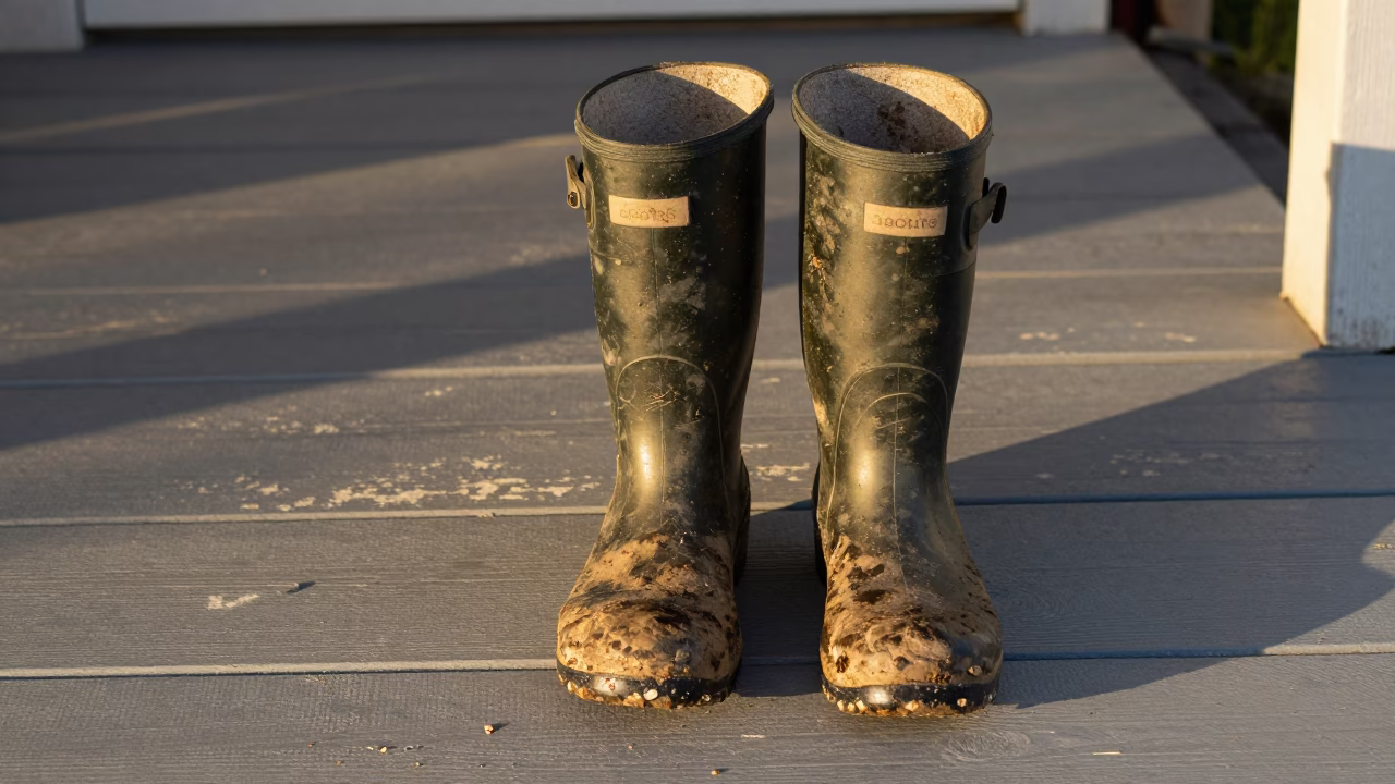 Rubber Boots in Wellington in in Wellington, New Zealand