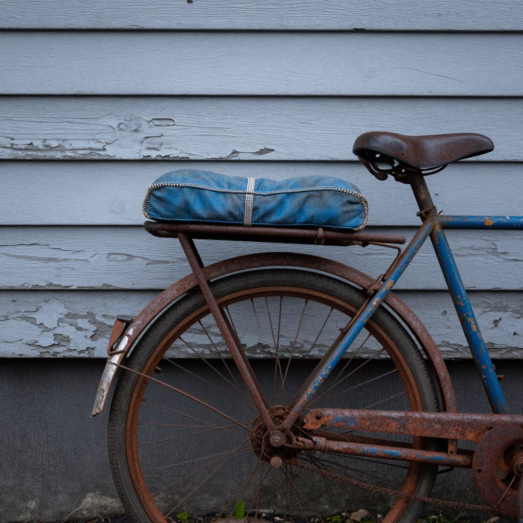Rusted Bicycle in Seattle in in Seattle, United States
