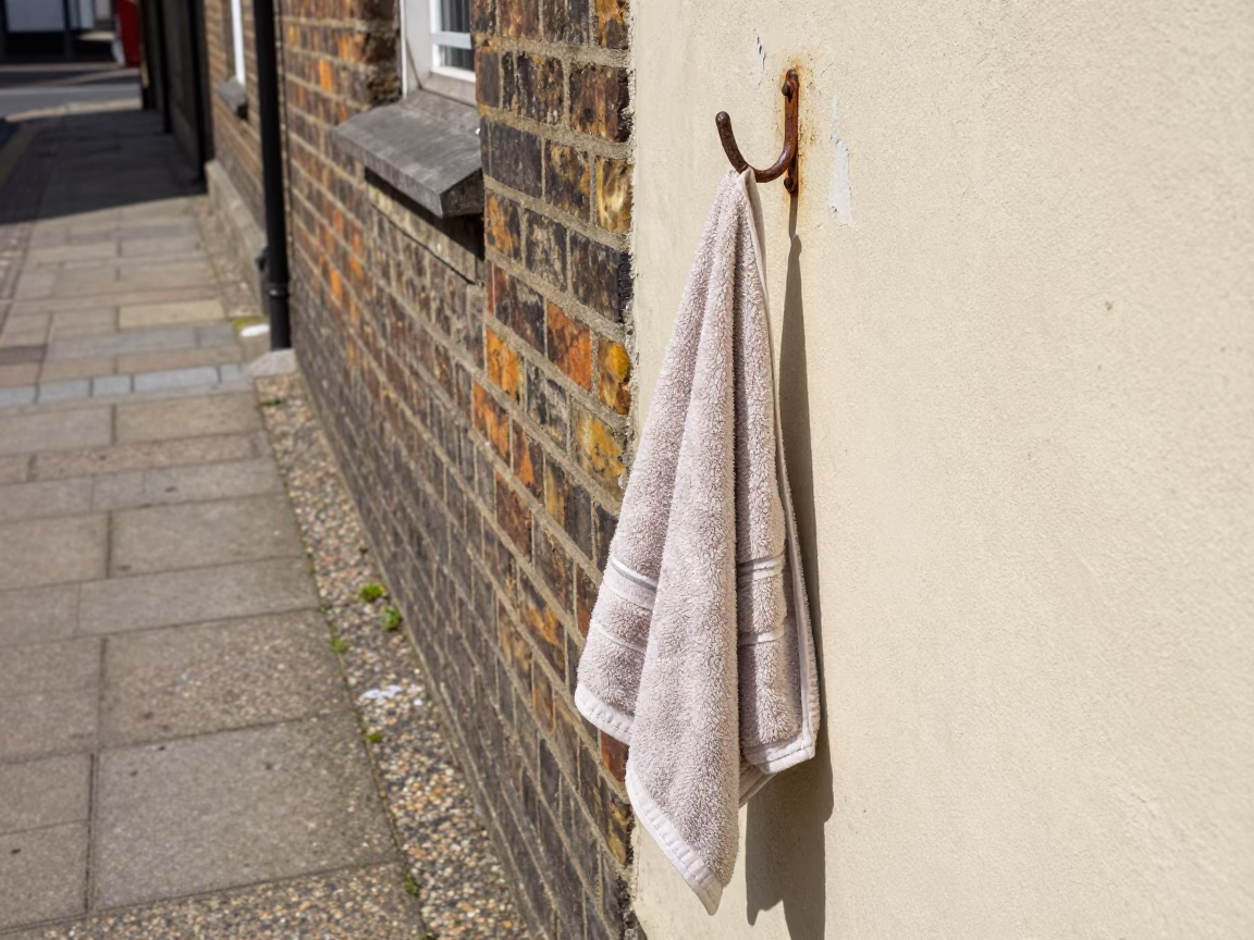 Rusted Hook in Bristol in in Bristol, United Kingdom