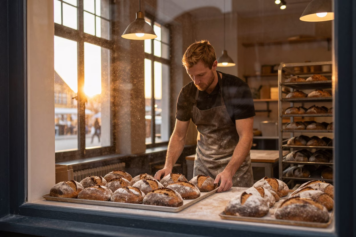 Rye Bread in Copenhagen in in Copenhagen, Denmark
