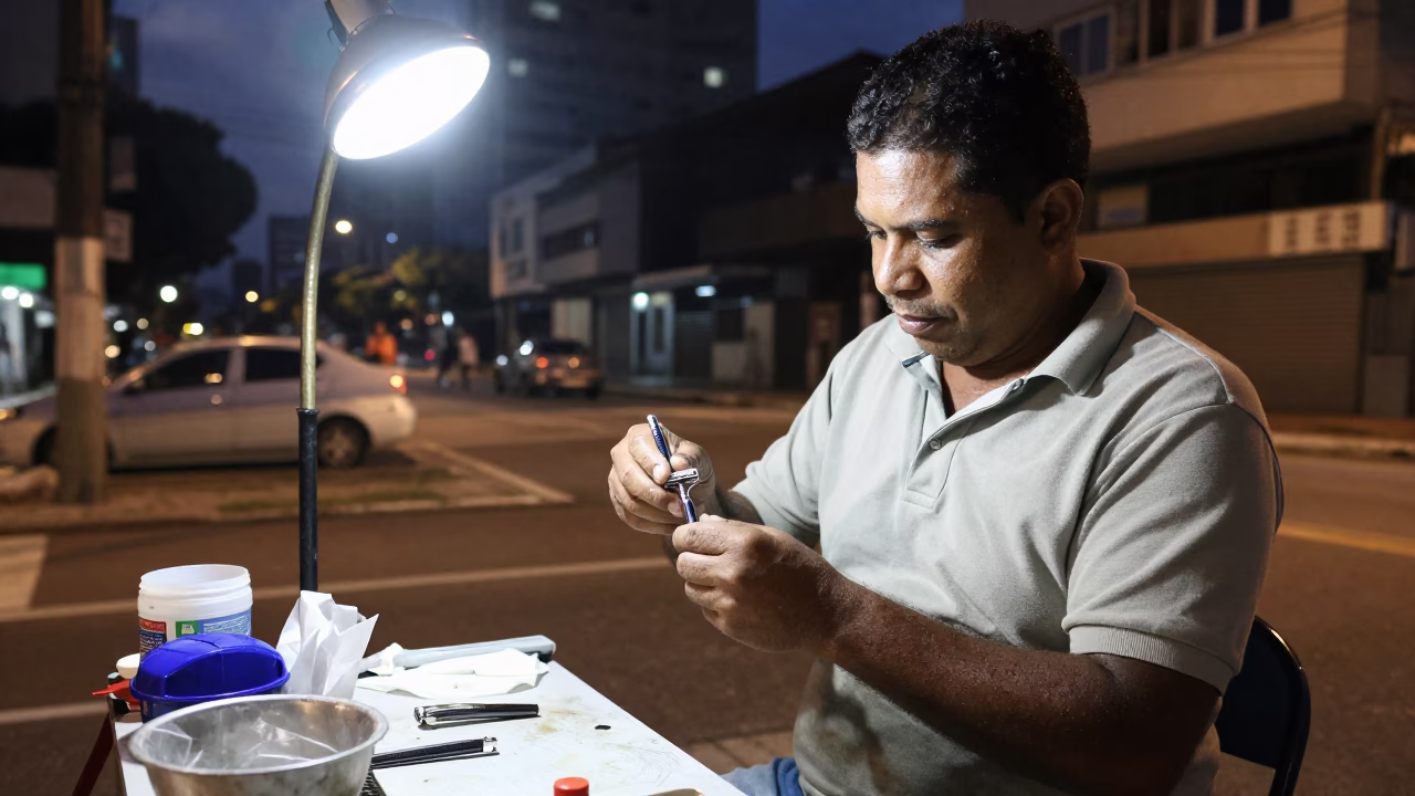 Safety Razor in São Paulo in in São Paulo, Brazil