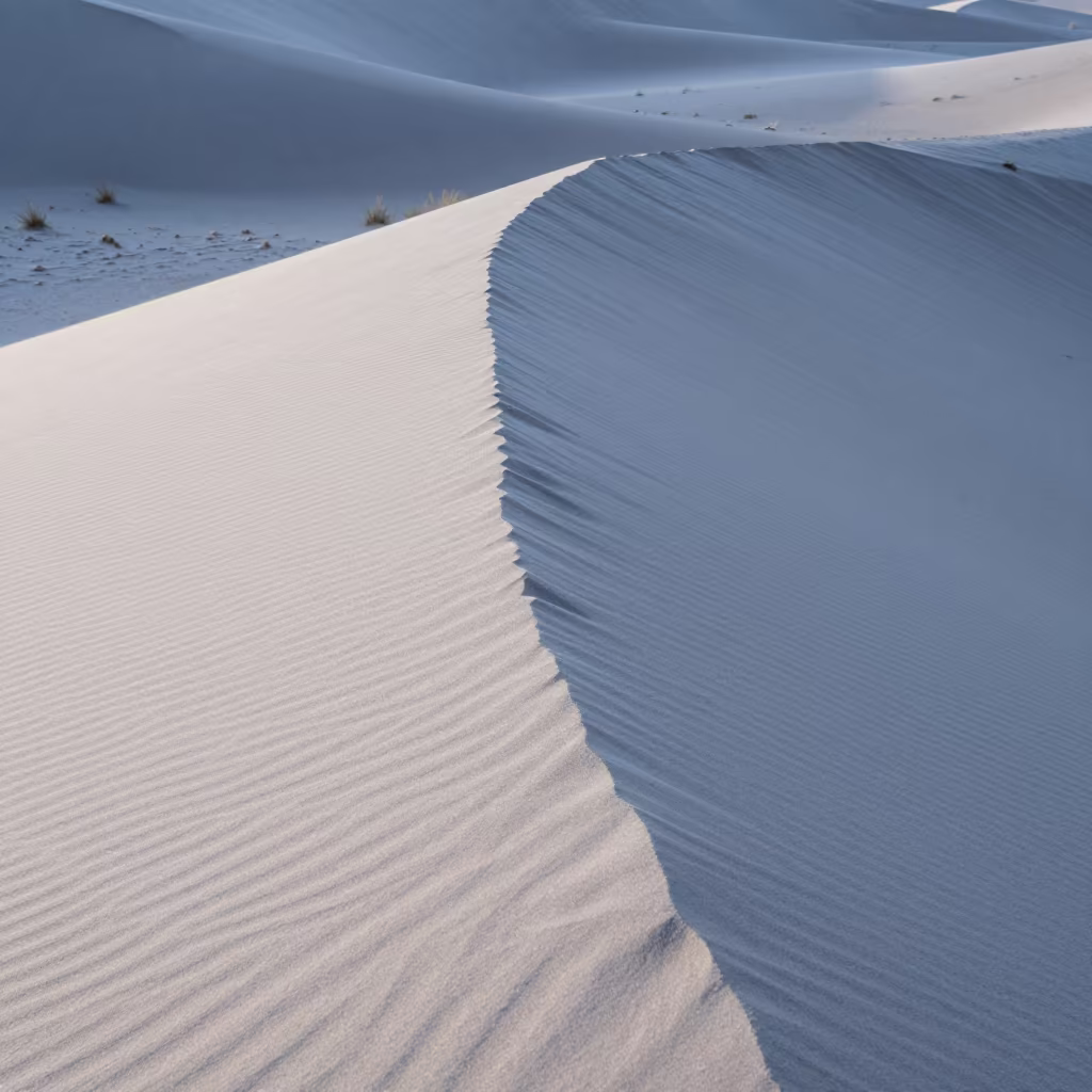 Sahara Dune Crest Dawn Light Jiangxi Valley in across a wide valley floor in Jiangxi