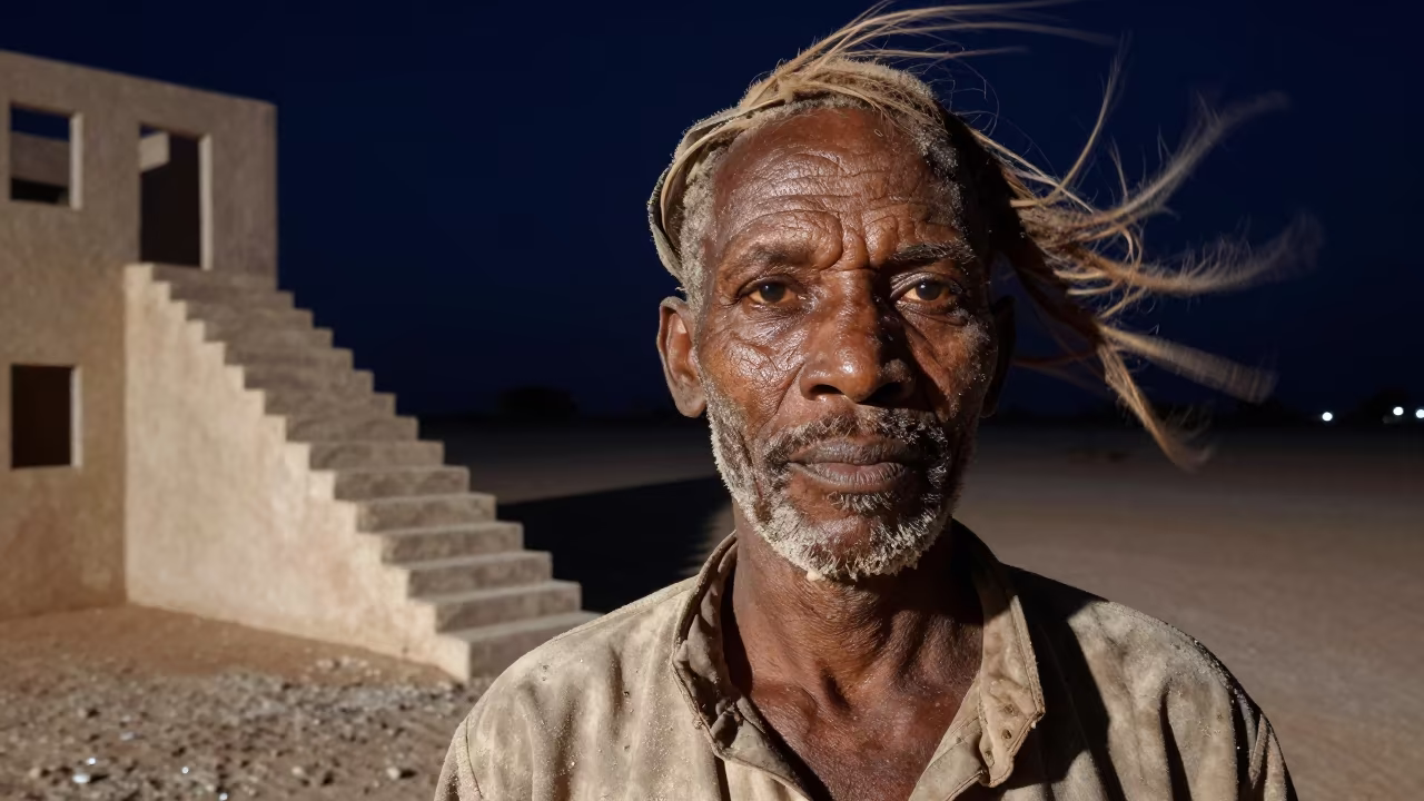 Saharan Leader Staircase Midnight Pétion-Ville in in Pétion-Ville