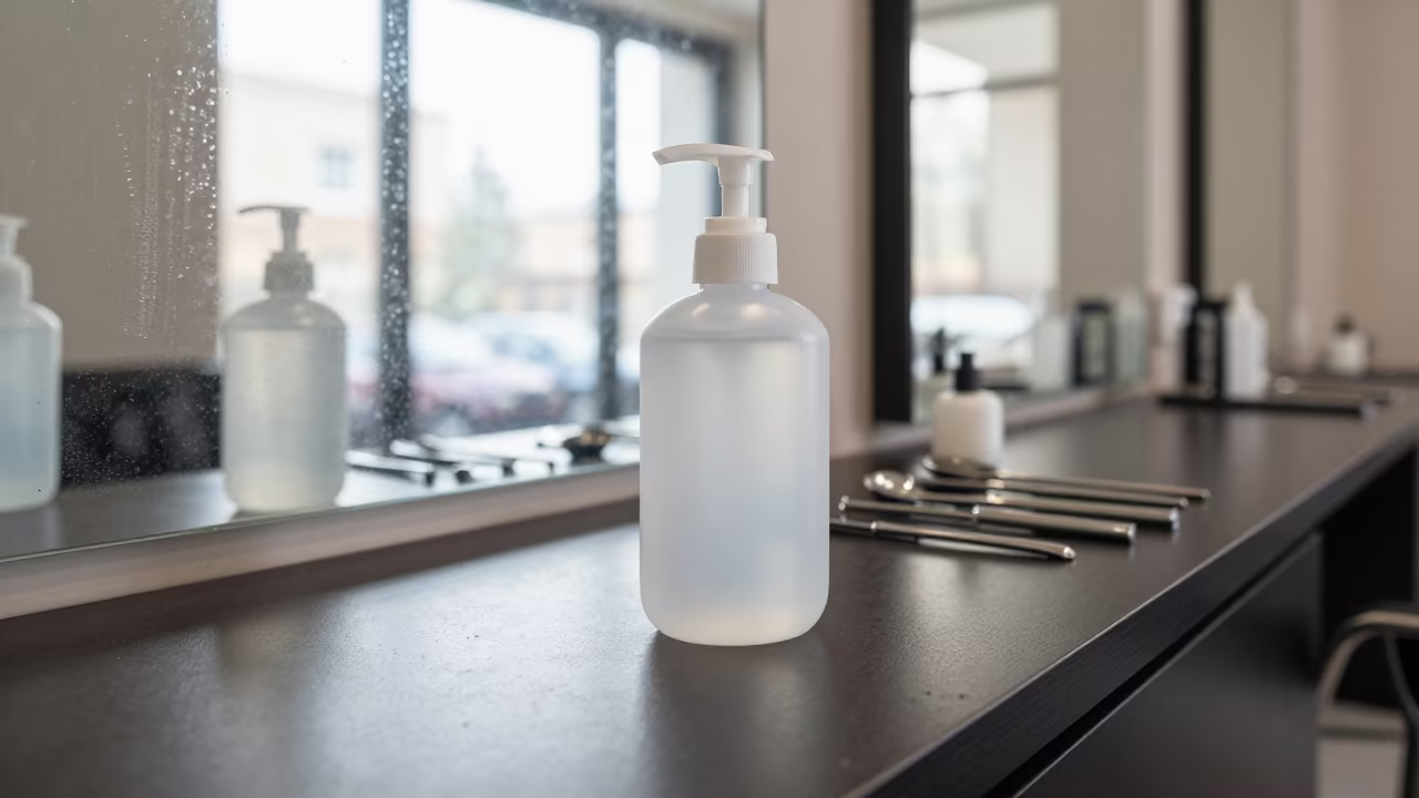 Salon Disinfectant Cup Midmorning Lahore in inside a salon row in Lahore