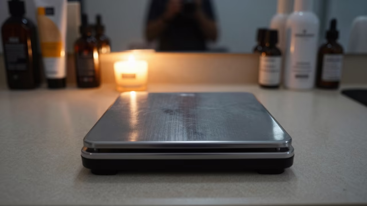 Salon Scale Calibration Tin Yamoussoukro Twilight in inside a salon row in Yamoussoukro