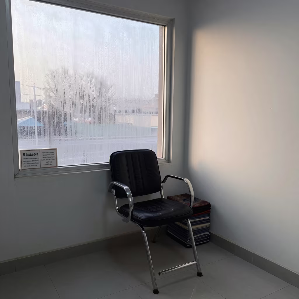 Salon Window Chair Dawn Light Khanewal in inside a salon row near Khanewal