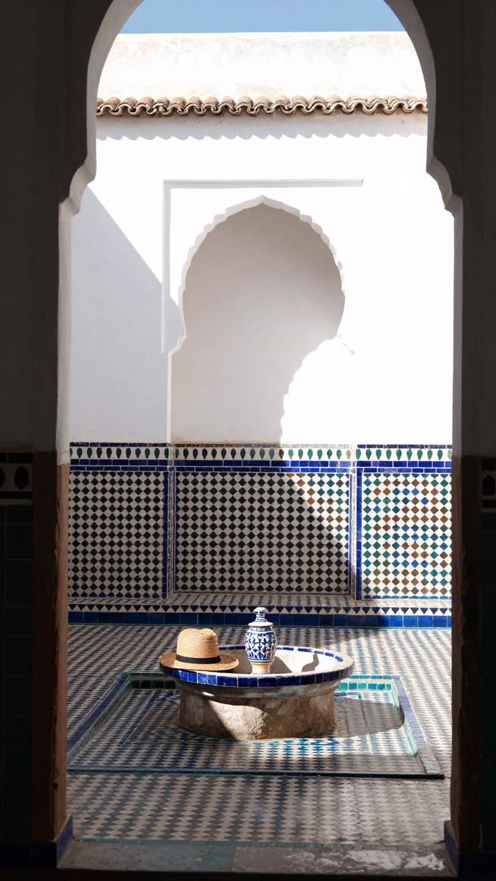 Salt Cellar in Essaouira in in Essaouira, Morocco