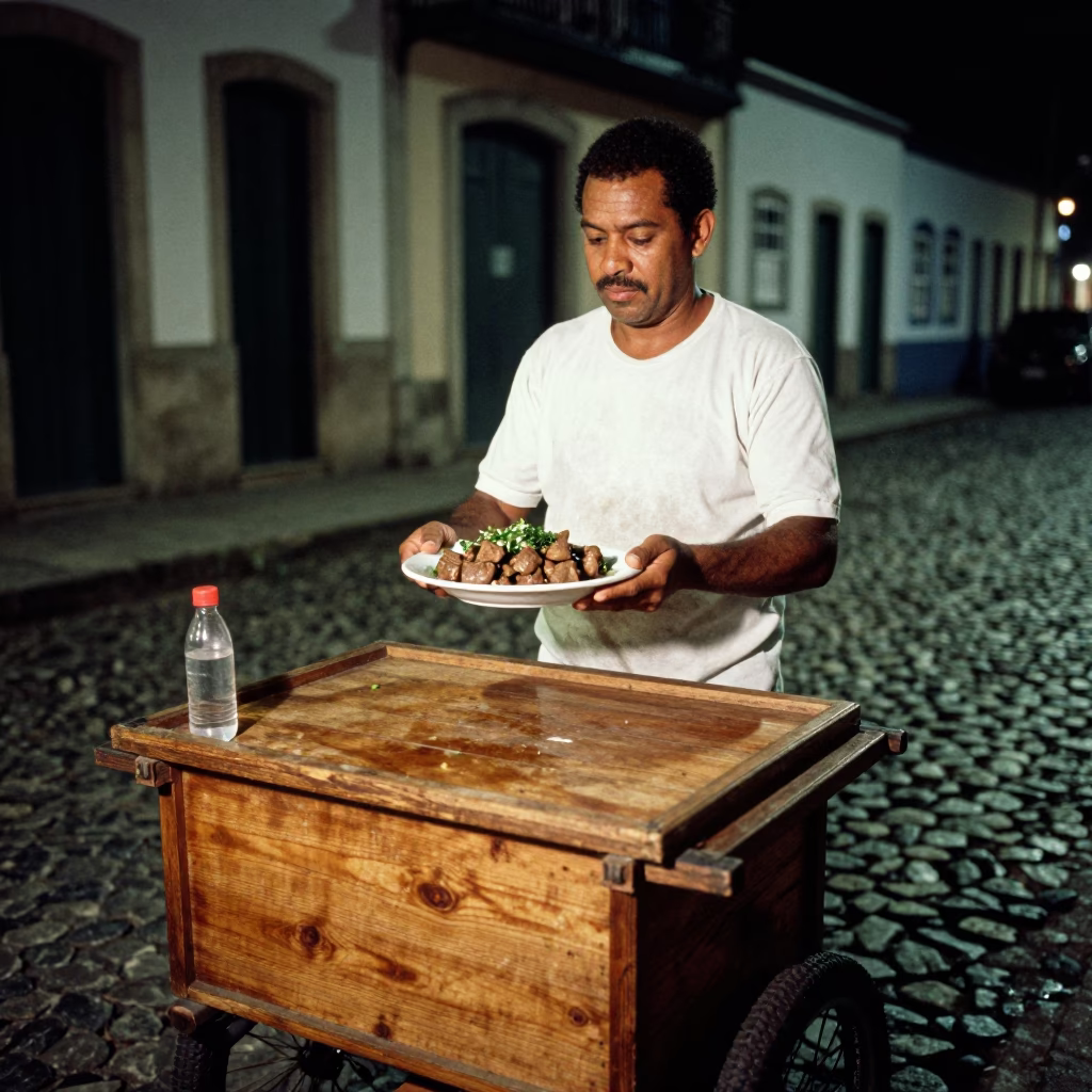 Salvador Osso Buco at Deep In The Night Light in in Salvador, Brazil