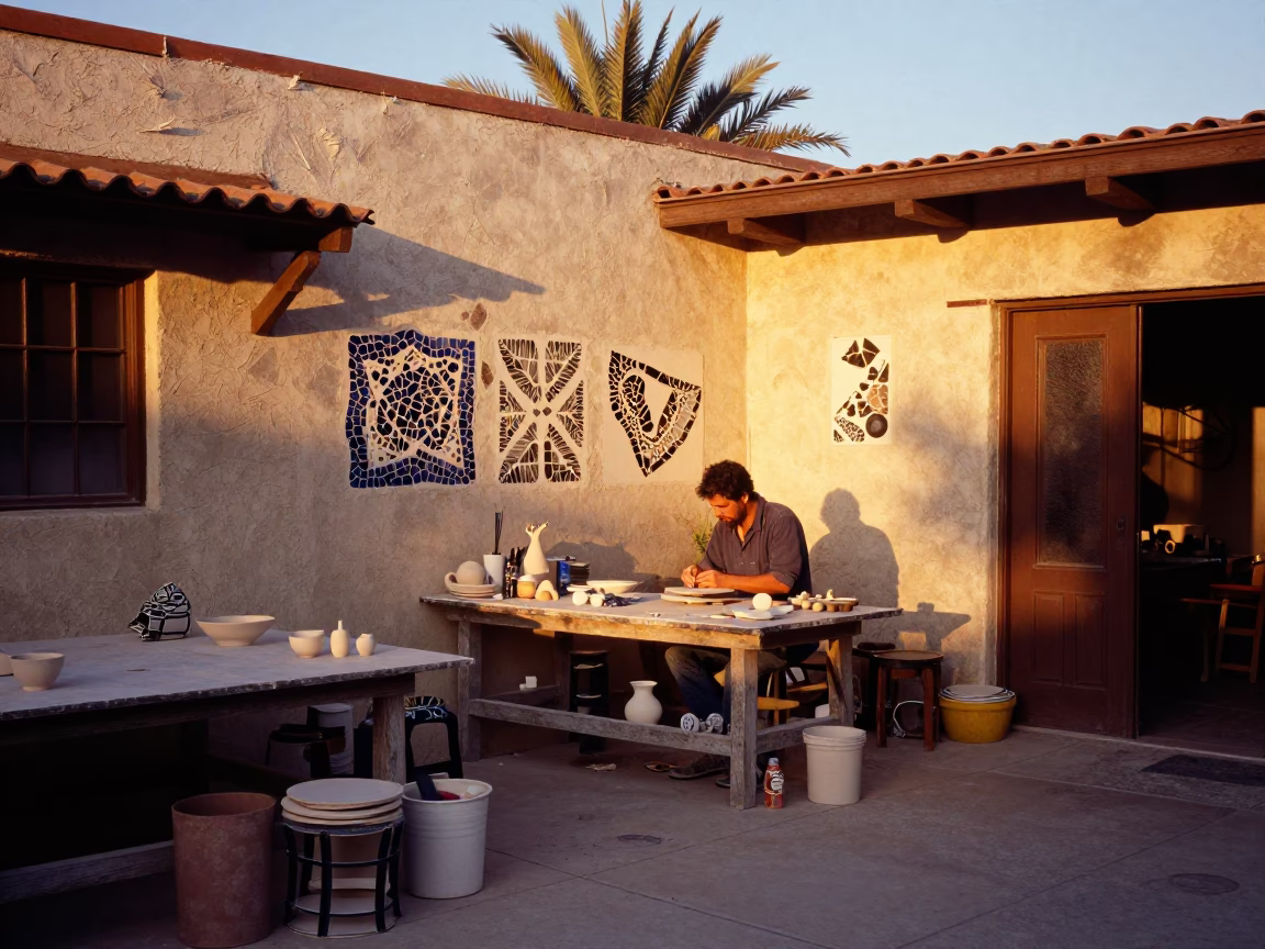 San Diego Ceramicist Workspace in in San Diego, California, United States