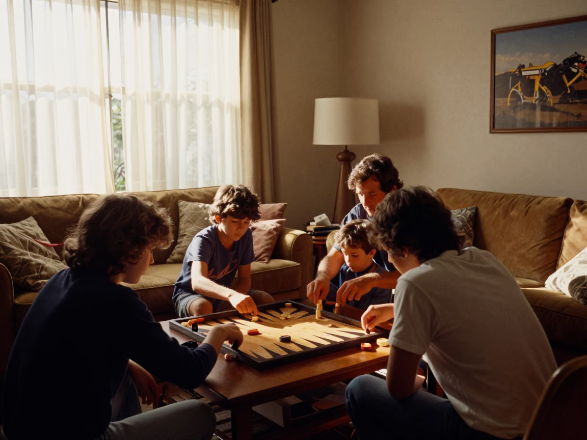 San Diego Living Room at The Late Afternoon Light in in San Diego, California, United States