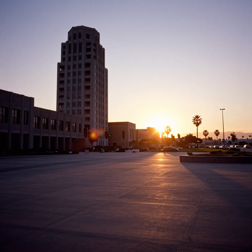 San Diego Sunset Bay at As The Sun Drops Toward The Horizon in in San Diego, California, United States
