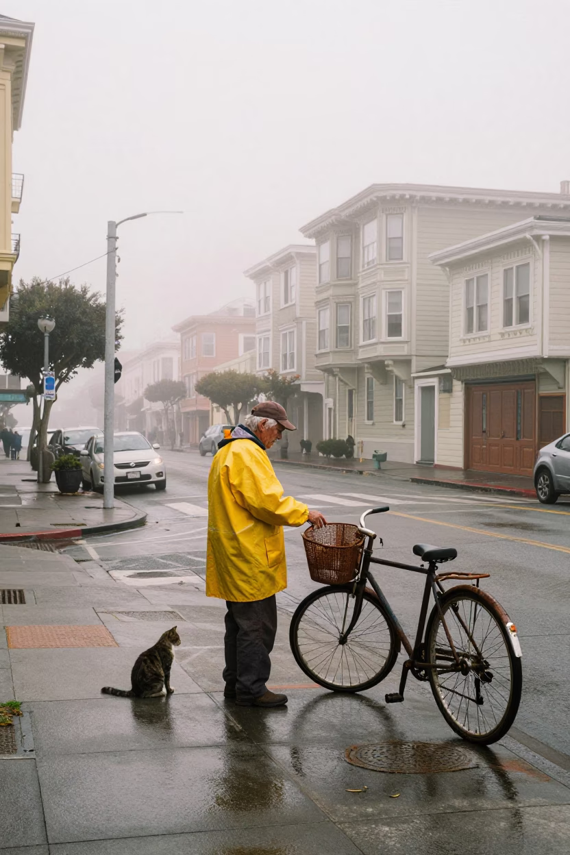 San Francisco Stray Cat in in San Francisco, California, United States