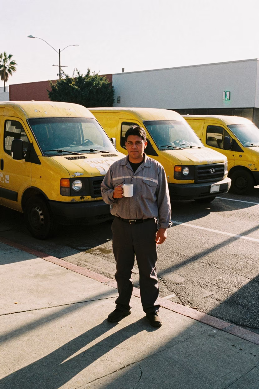 Sanitation Worker in Los Angeles in in Los Angeles, California, United States