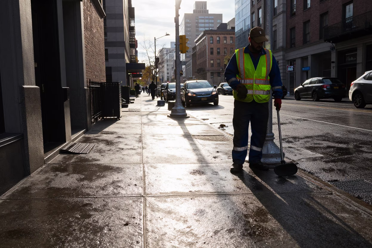 Sanitation Worker in New York in in New York, New York, United States