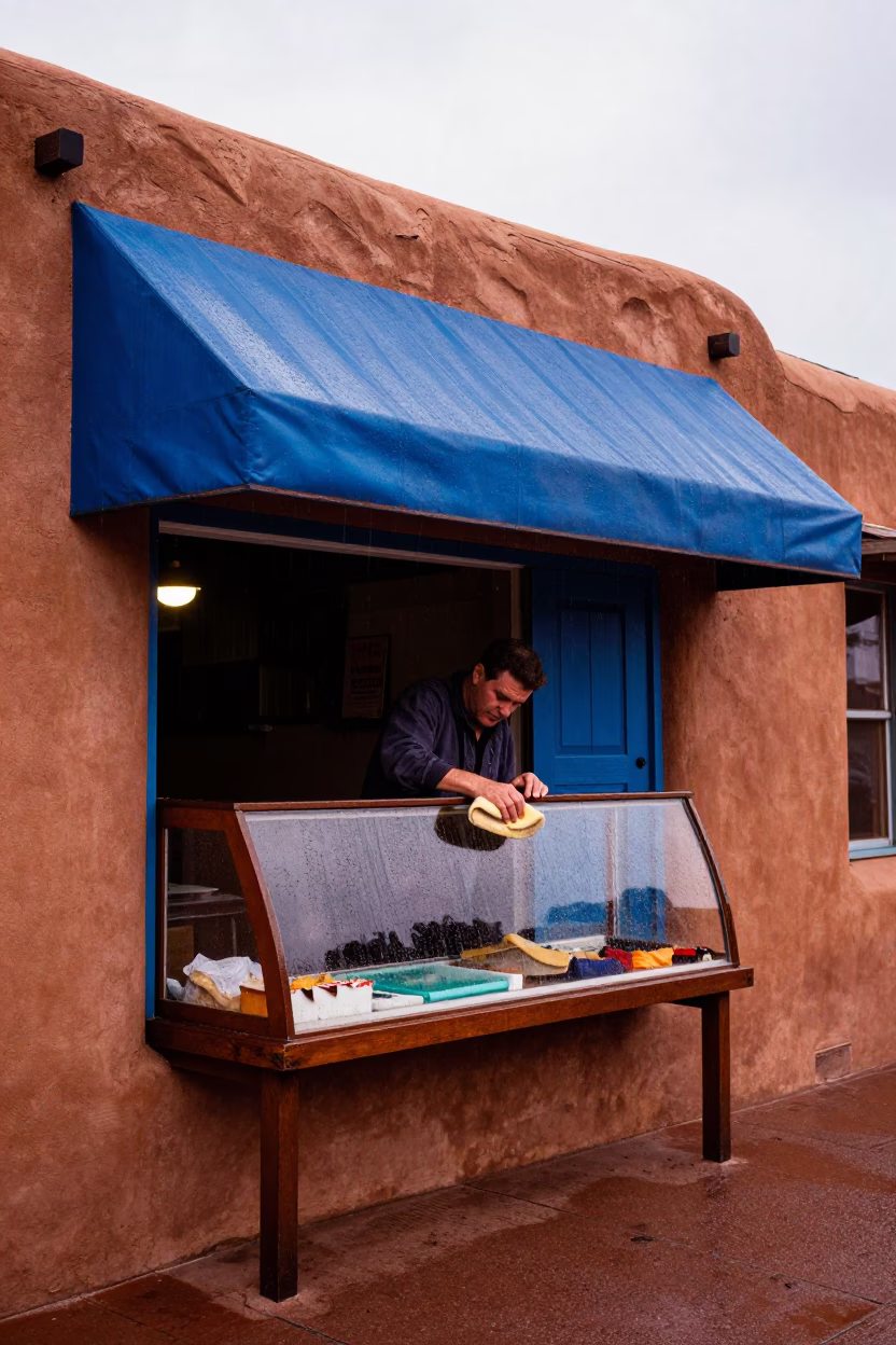 Santa Fe Display Case in in Santa Fe, New Mexico, United States