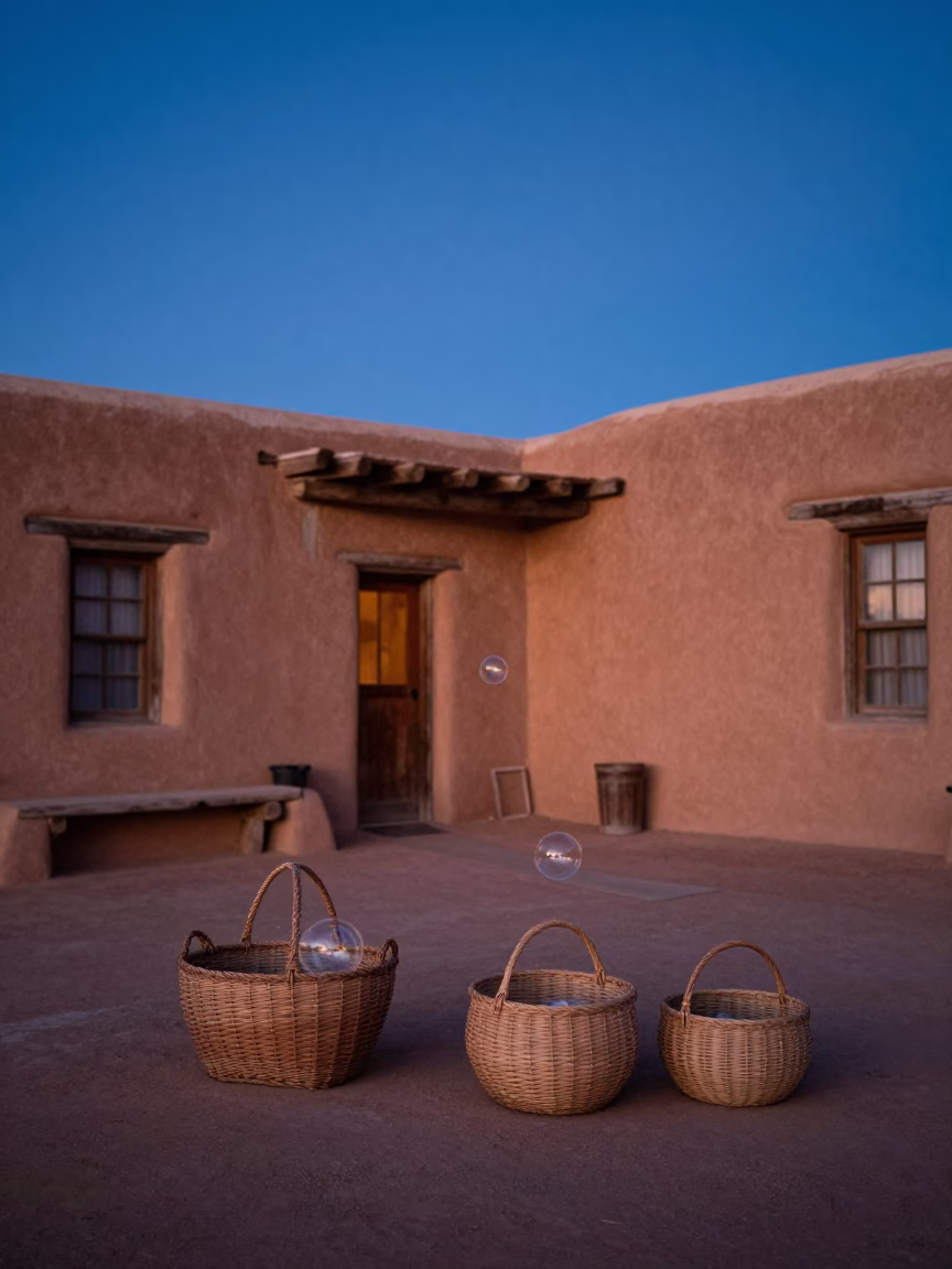 Santa Fe Soap Bubbles in in Santa Fe, New Mexico, United States