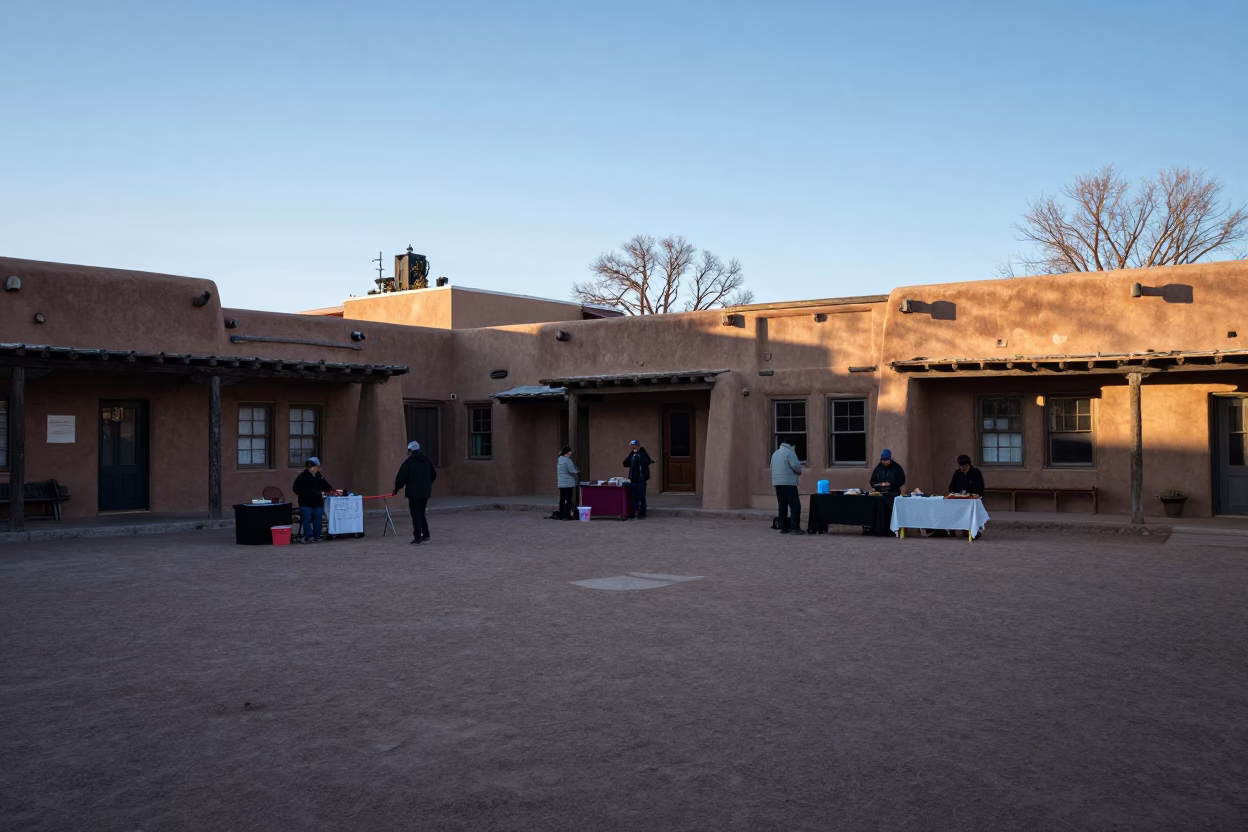 Santa Fe Vendor Setup in in Santa Fe, New Mexico, United States