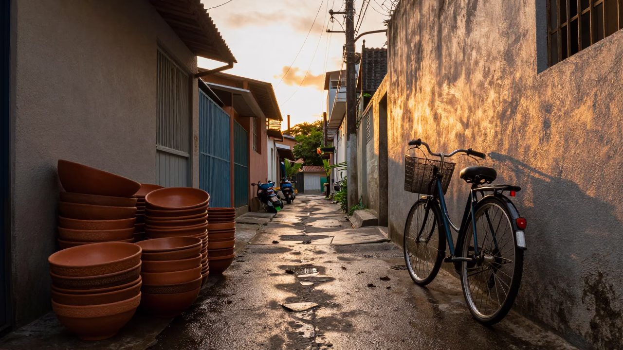 São Paulo Bicycle Basket in in São Paulo, Brazil