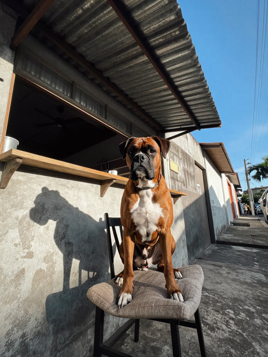 São Paulo Boxer Dog in in São Paulo, Brazil