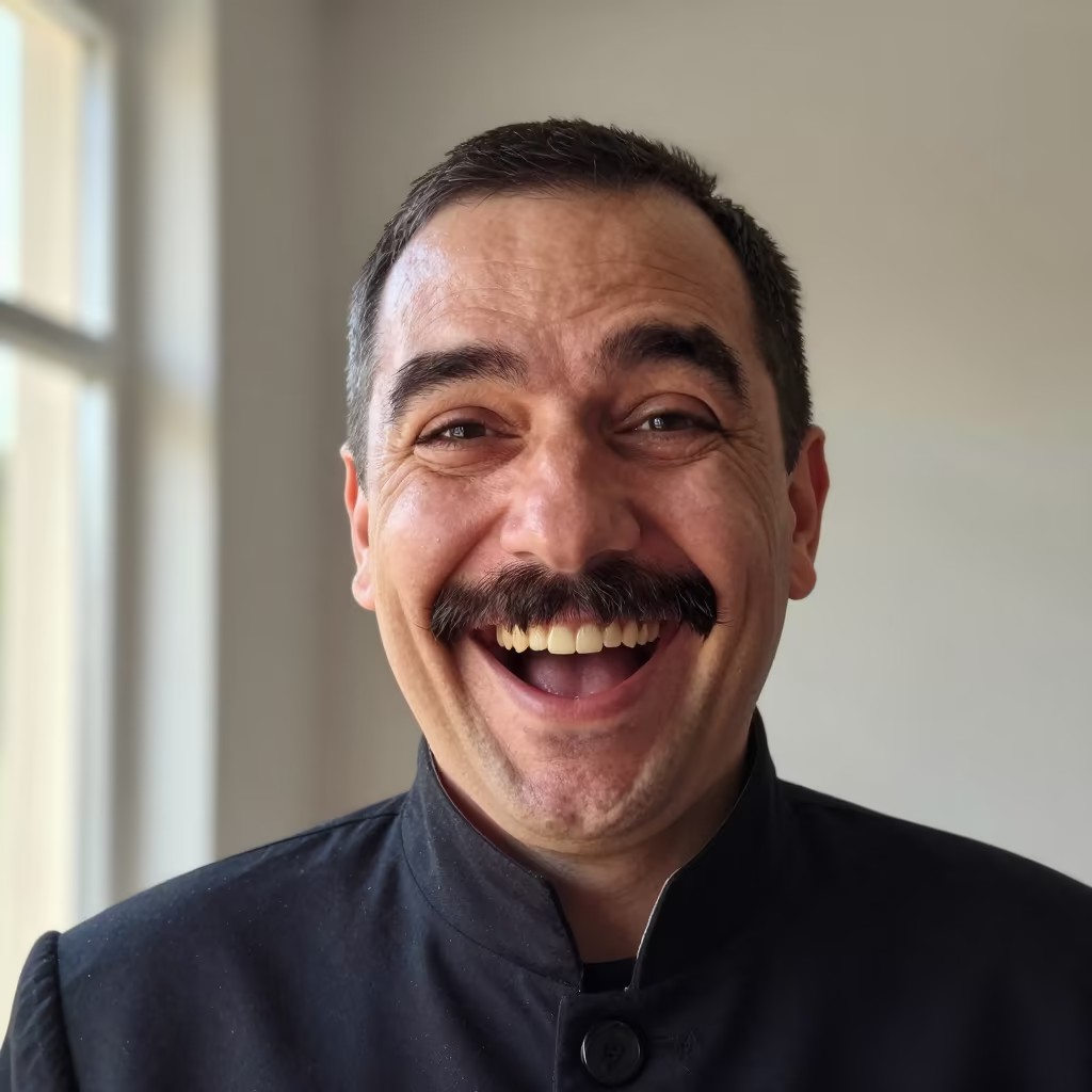 São Paulo Carnival Barker Portrait in near São Paulo