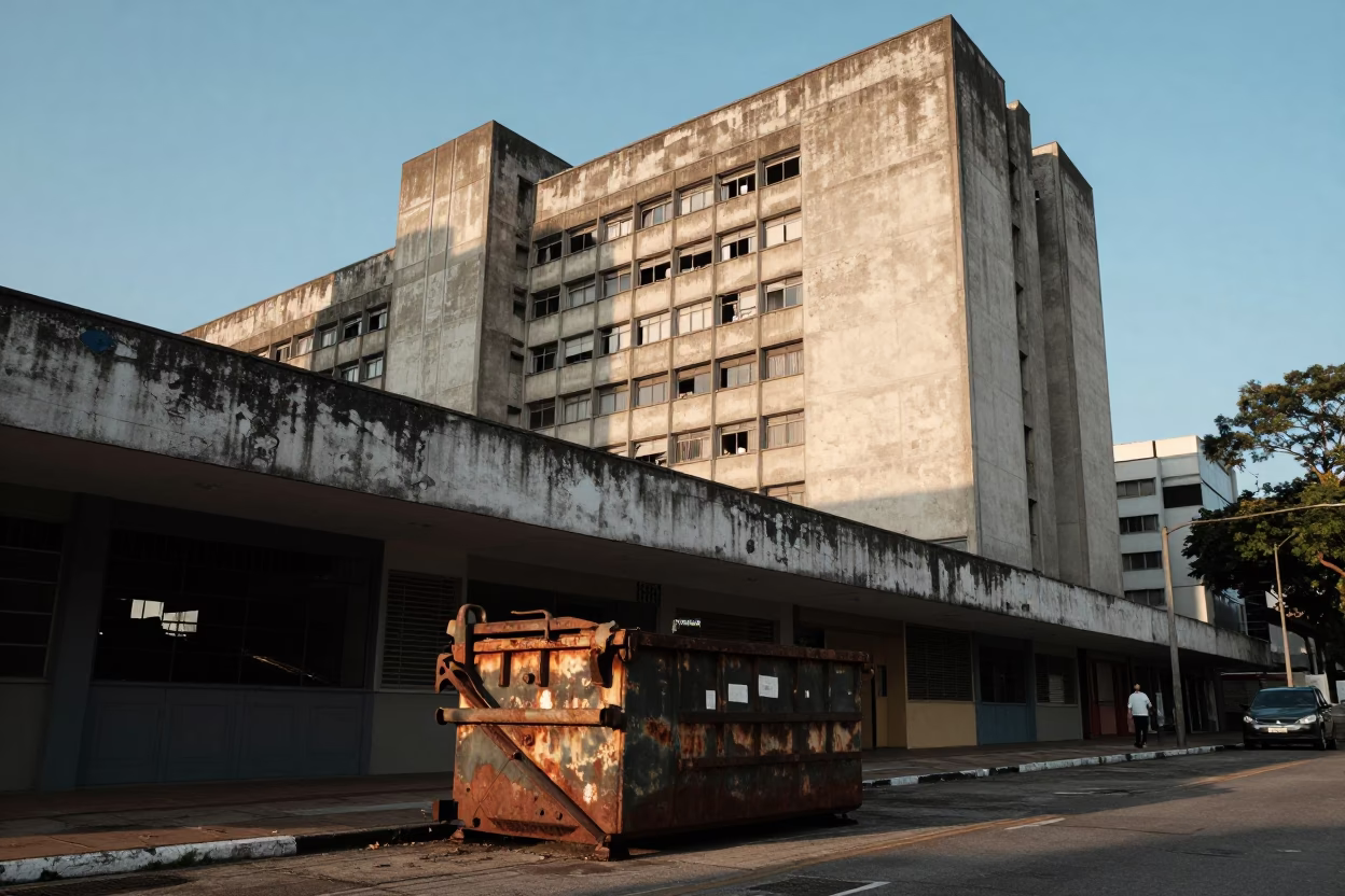 São Paulo Early Afternoon at The Early Afternoon Light in in São Paulo, Brazil