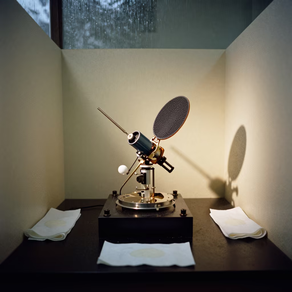 Satellite Jig in Ahmedabad Fossil Lab in in a fossil prep lab in Ahmedabad