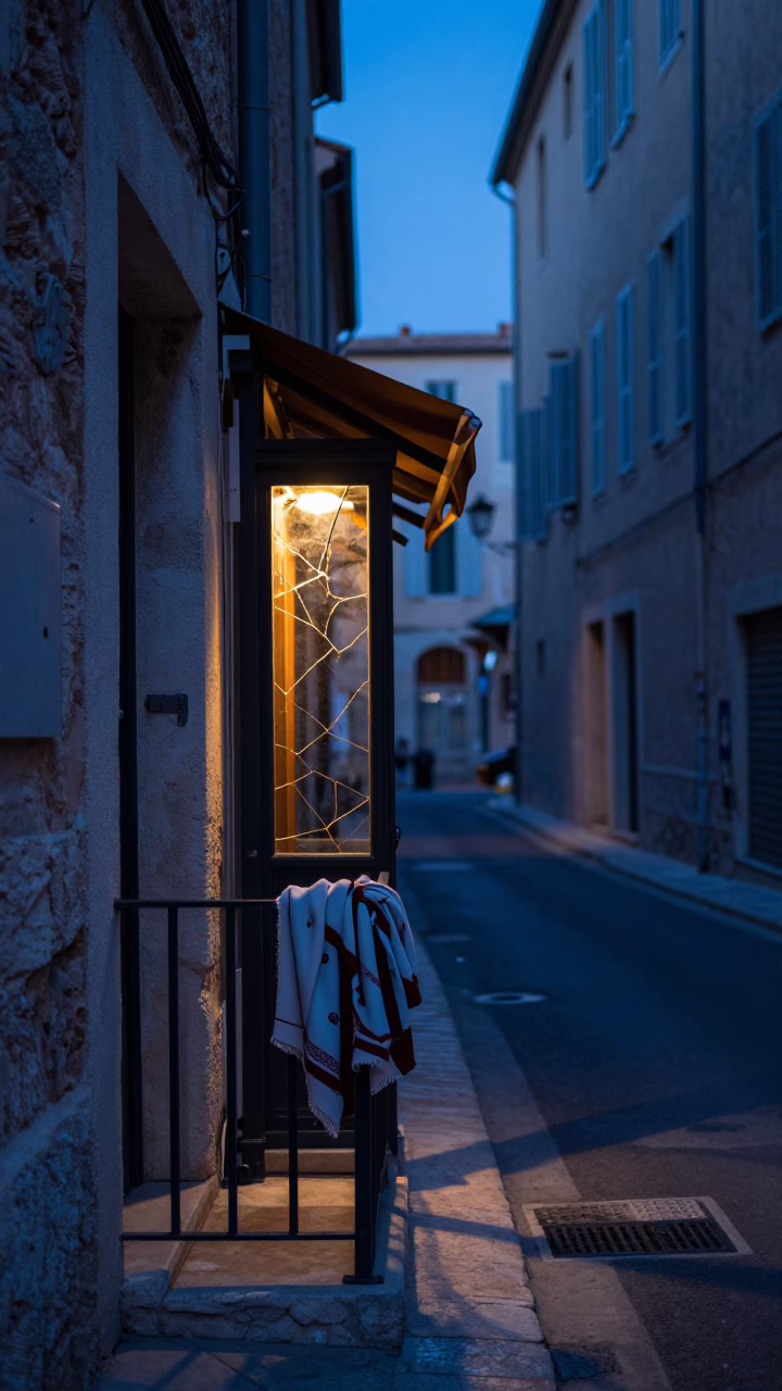 Scarf Draped in Marseille in in Marseille, France