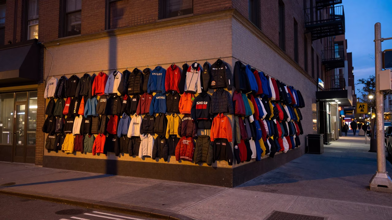 Scene City in New York at Twilight in in New York, New York, United States