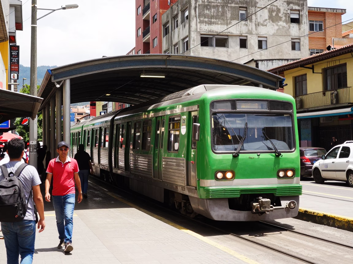 Scene Midday at Midday Light in Medellin in in Medellin, Colombia