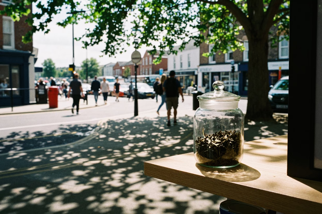 Scene Midday in Bristol at Midday Light in in Bristol, United Kingdom