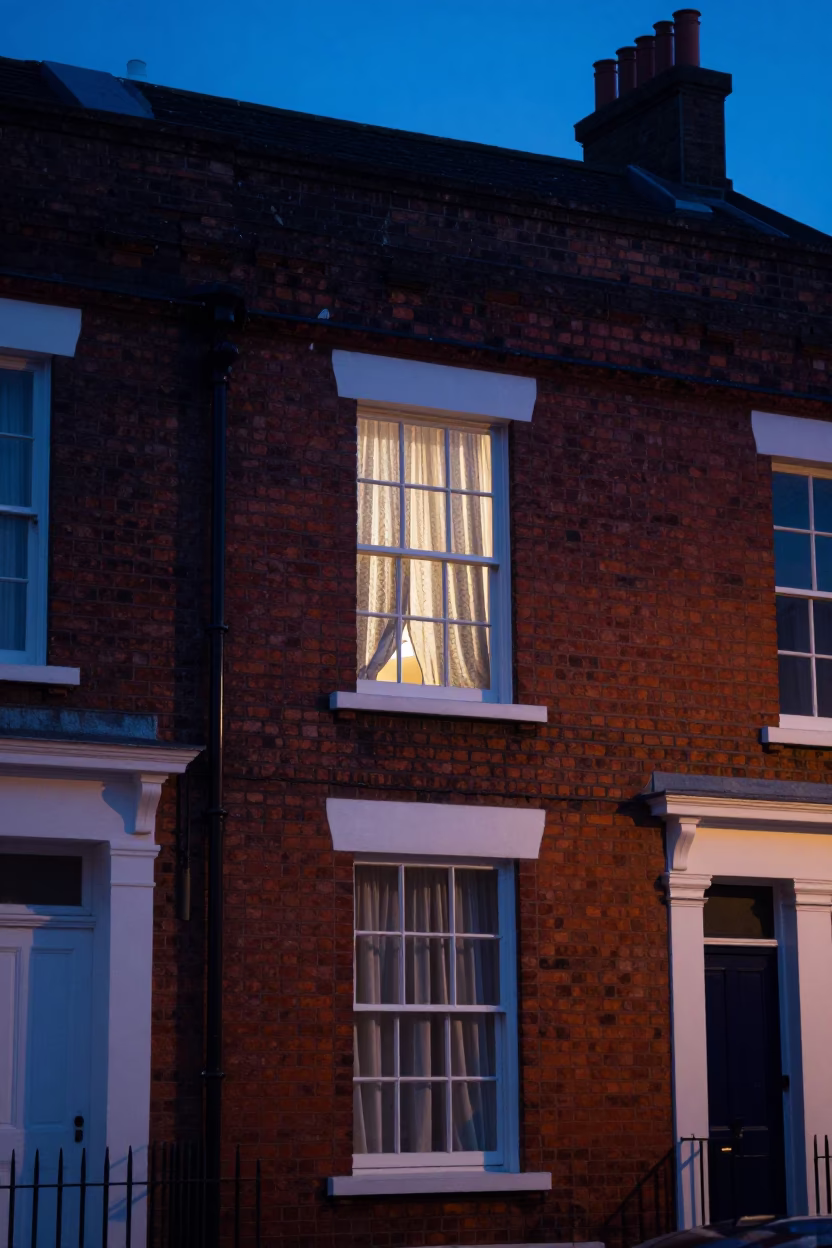 Scene UK in Bristol at Blue Hour in in Bristol, United Kingdom