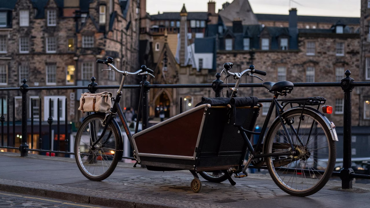Scene UK in Edinburgh at The Early Evening Light in in Edinburgh, United Kingdom