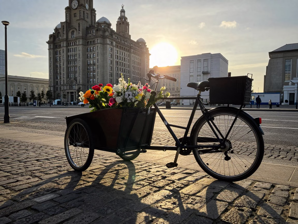 Scene UK in Liverpool at The Late Afternoon Light in in Liverpool, United Kingdom