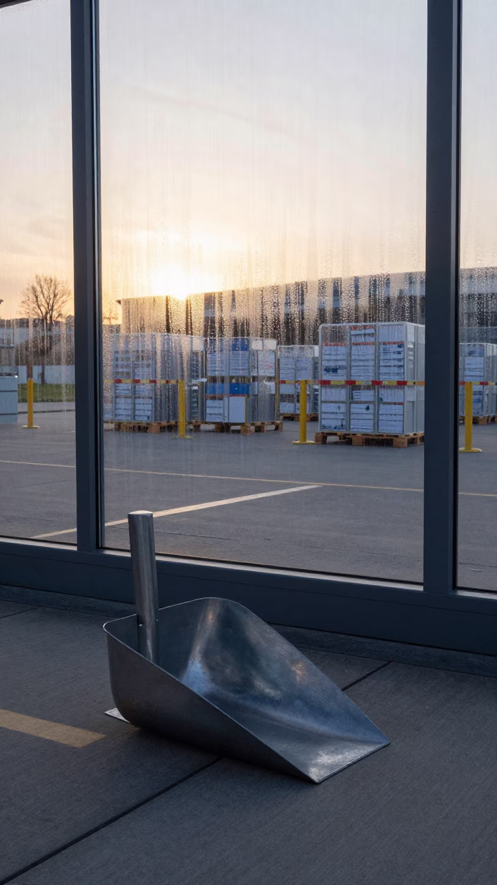 Scoop in Chilled Distribution Bay Aarhus in inside a chilled distribution bay in Aarhus