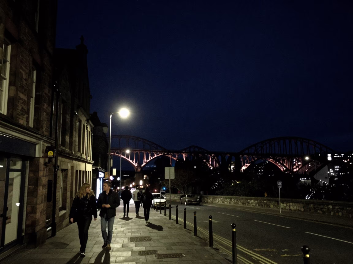 Scotland in Edinburgh at The Deepest Night Sky Light in in Edinburgh, United Kingdom